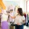 woman shops in a clothing store