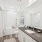 Bathroom with quartz countertops and shower